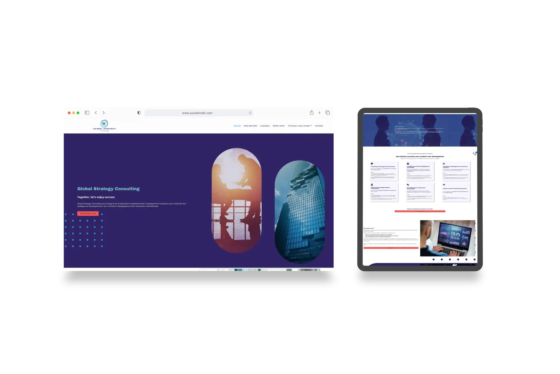 Website Global consulting